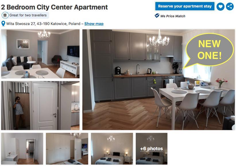 1 Bedroom Francuska Park Apartment كاتوفيتسه المظهر الخارجي الصورة
